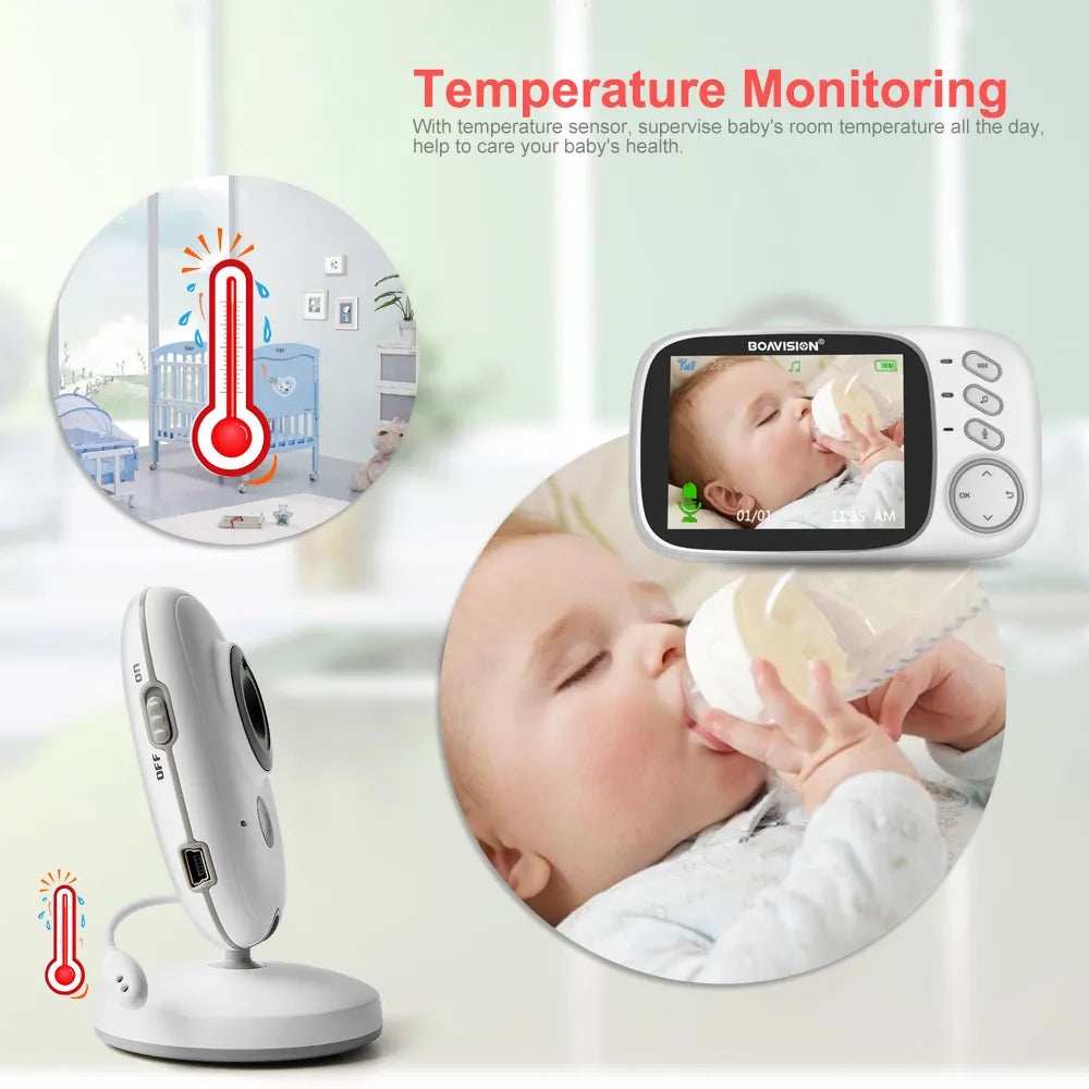 3.2 Inch Digital Baby Monitor